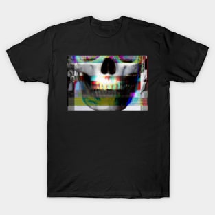 Skull Glith Mask T-Shirt